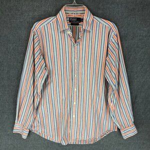 Vintage Polo Ralph Lauren Regent Shirt 15.5 M Button Up Long Sleeve Men's